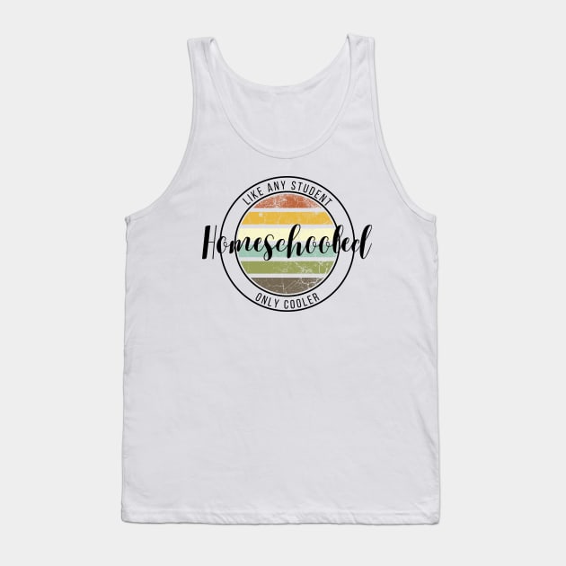 Homeschool Stamp - earthy Tank Top by BeeDesignzzz